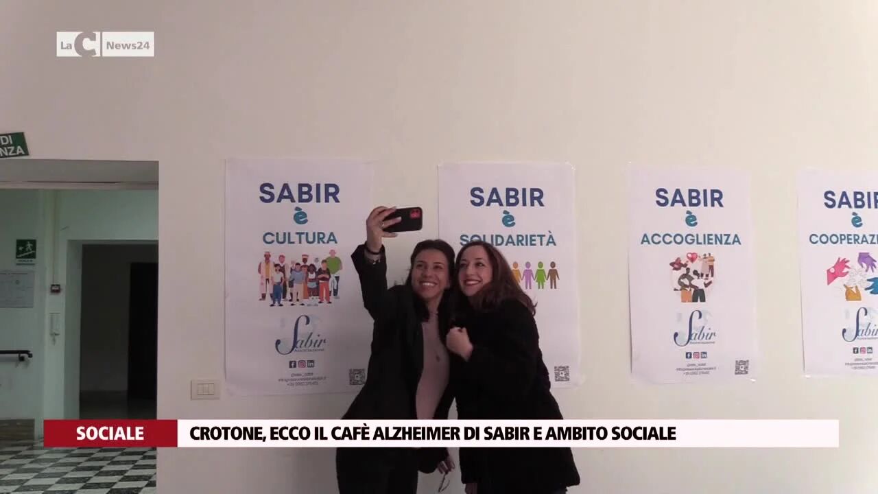 Crotone, ecco il Cafè Alzheimer di Sabir e ambito sociale