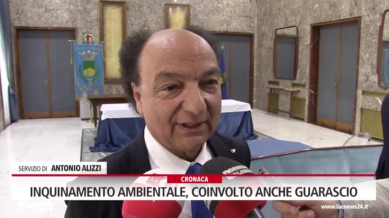 Inquinamento ambientale, coinvolto anche Guarascio