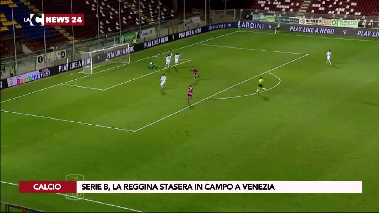 Serie B, la Reggina stasera in campo a Venezia