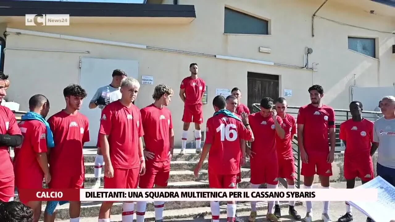 Dilettanti: una squadra multietnica per il Cassano Sybaris