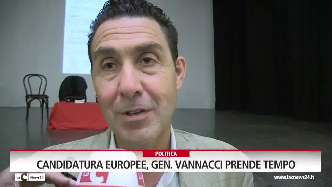 Candidatura europee, il generale Vannacci prende tempo