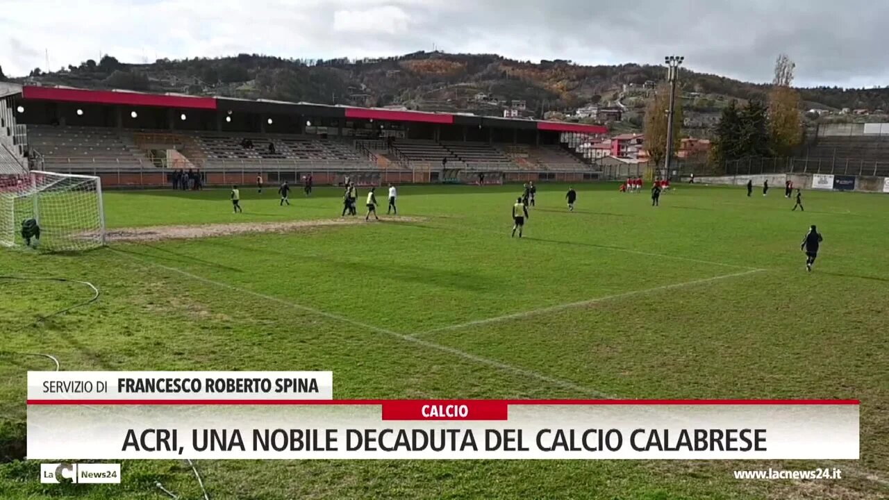 Acri, una nobile decaduta del calcio calabrese