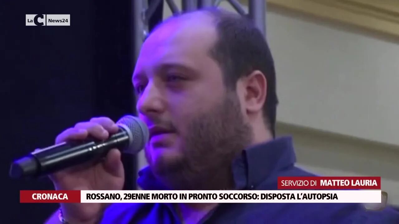 Rossano, 29enne morto in pronto soccorso: disposta l’autopsia