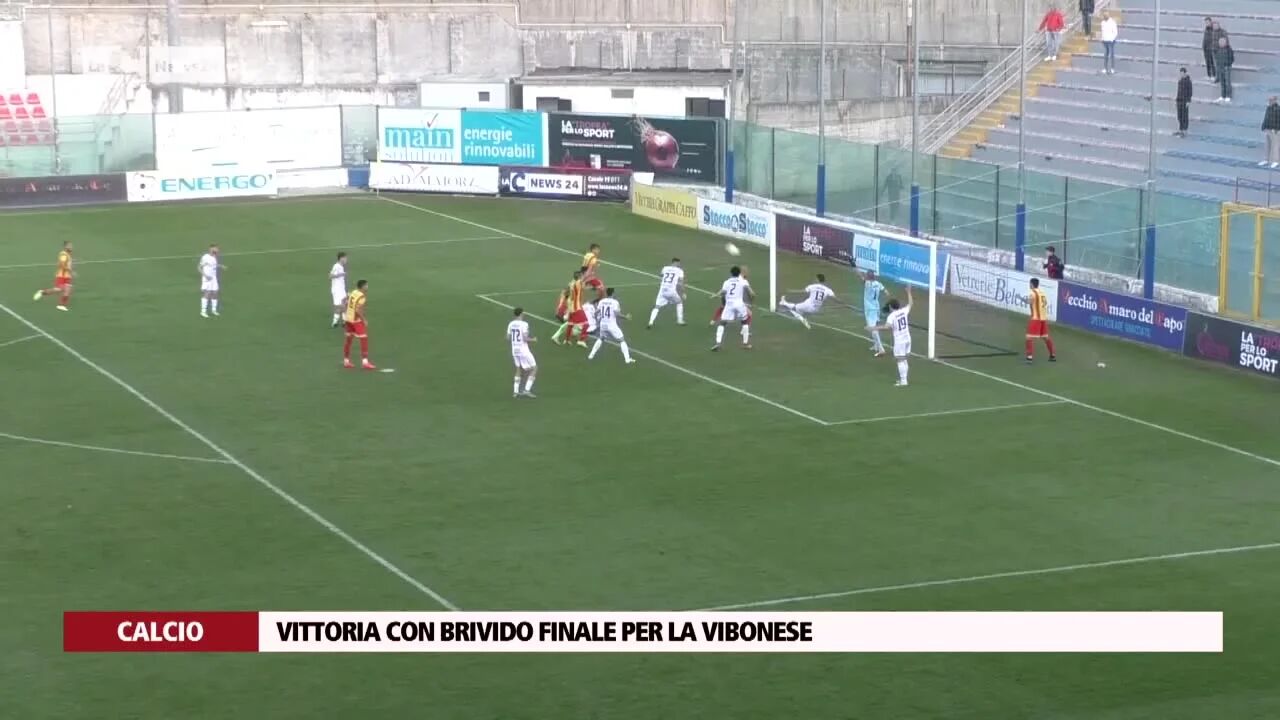 Vittoria con brivido finale per la Vibonese