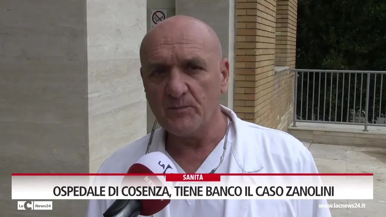 Ospedale di Cosenza, tiene banco il caso Zanolini