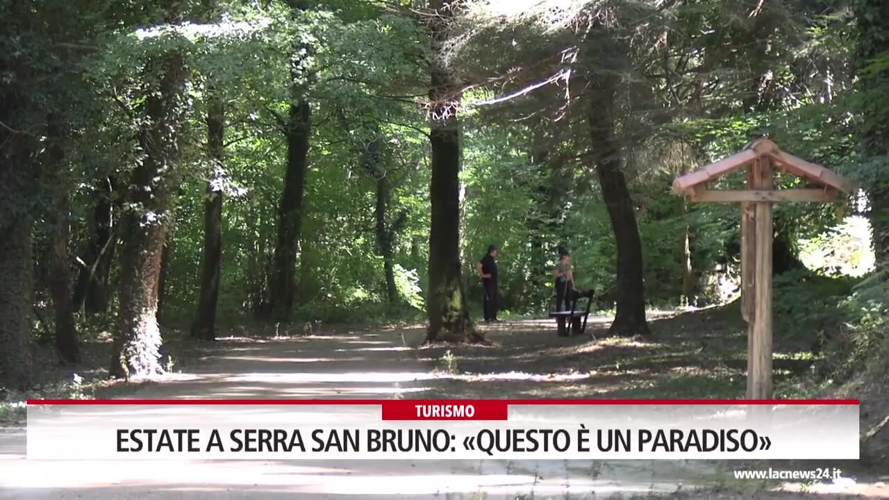 Estate a Serra San Bruno, «questo è un paradiso»