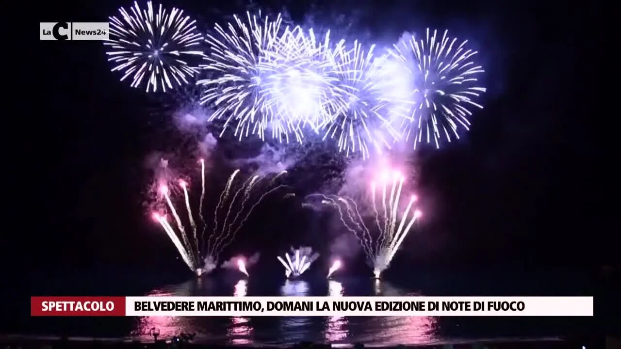 Belvedere Marittimo, domani la nuova edizione di Note di Fuoco