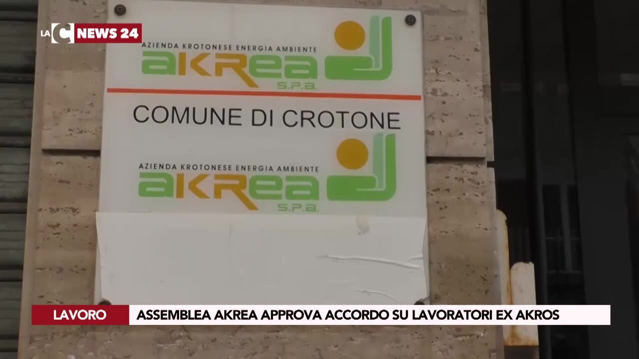 Assemblea Akrea approva accordo su lavoratori ex Akros