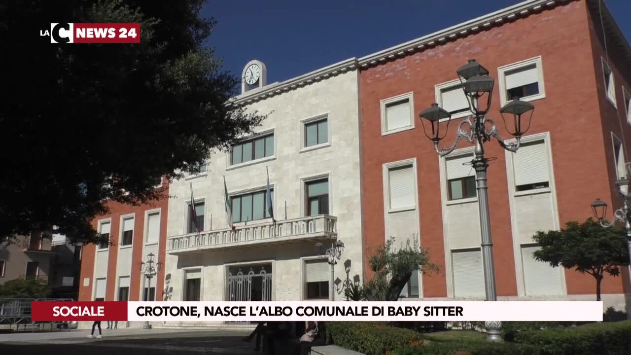Crotone, nasce l’albo comunale di baby sitter
