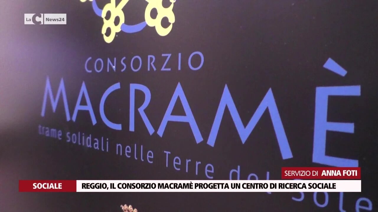 Reggio, il consorzio Macramè progetta un centro di ricerca sociale