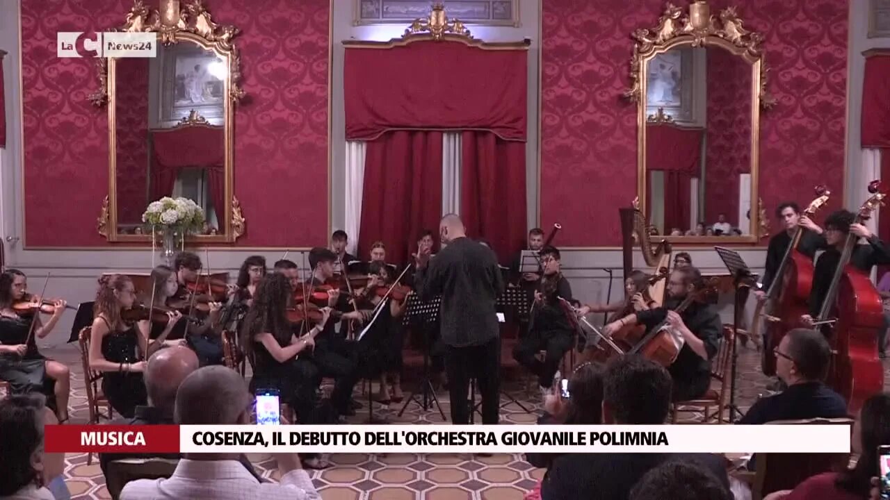 Cosenza, il debutto dell'orchestra giovanile Polimnia