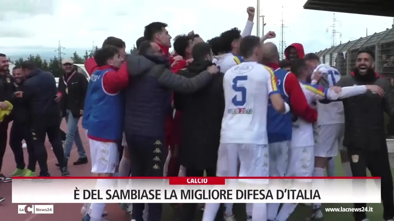 È del Sambiase la migliore difesa d’Italia