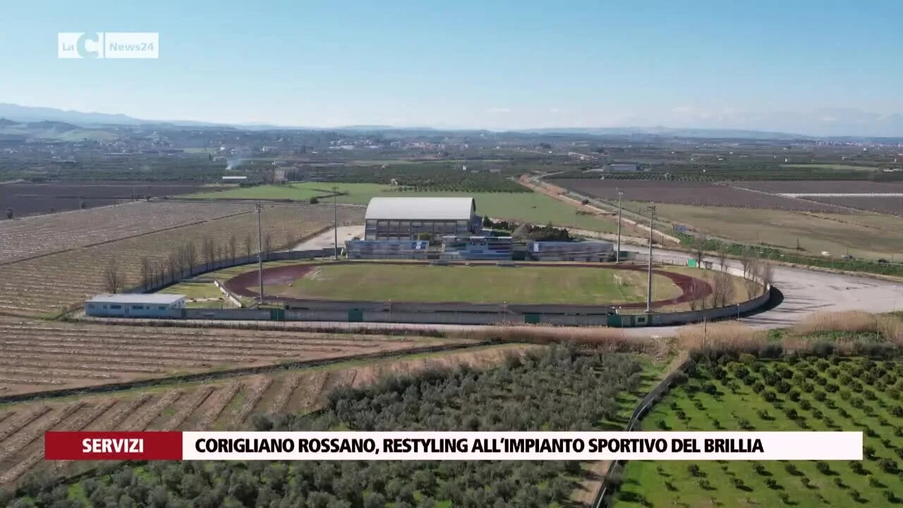 Corigliano Rossano, restyling all’impianto sportivo del Brillia