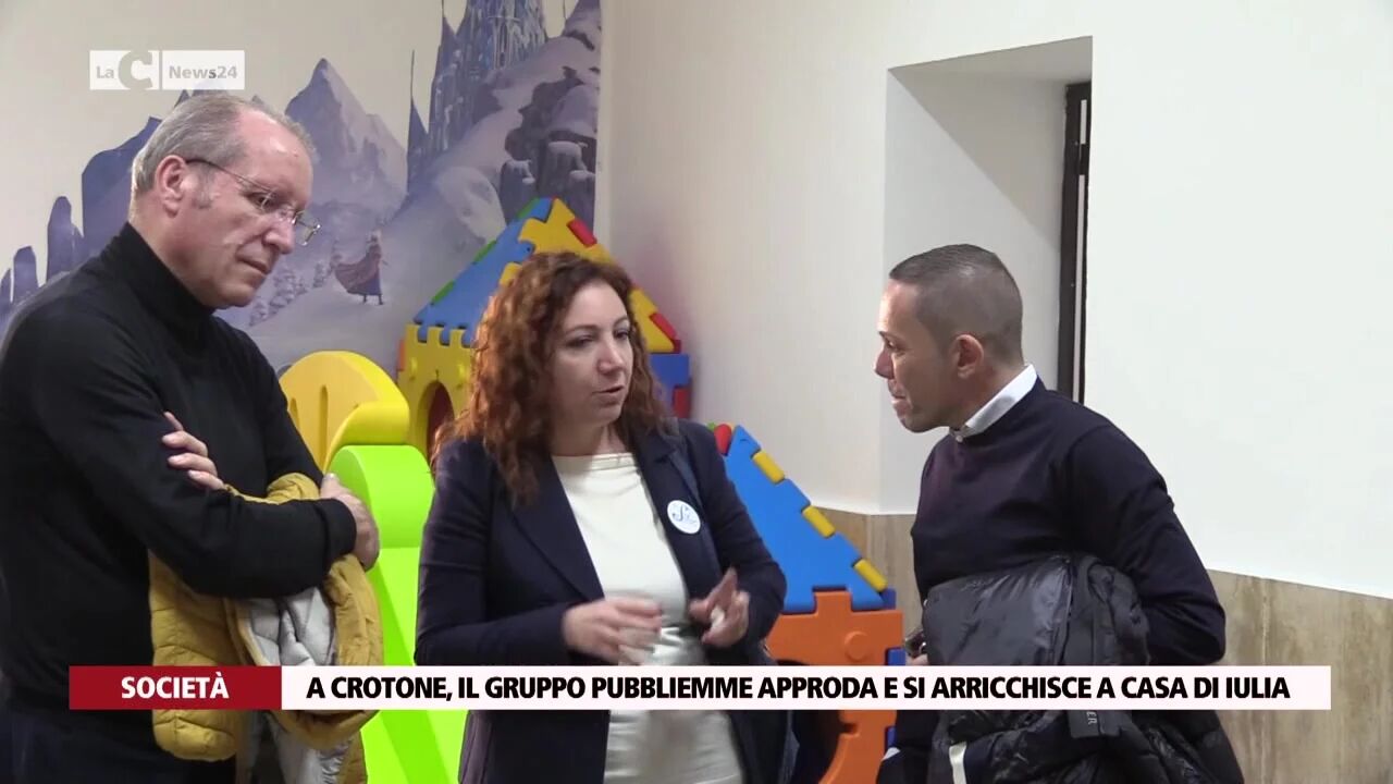 A Crotone, il gruppo Pubbliemme approda e si arricchisce a Casa di Iulia