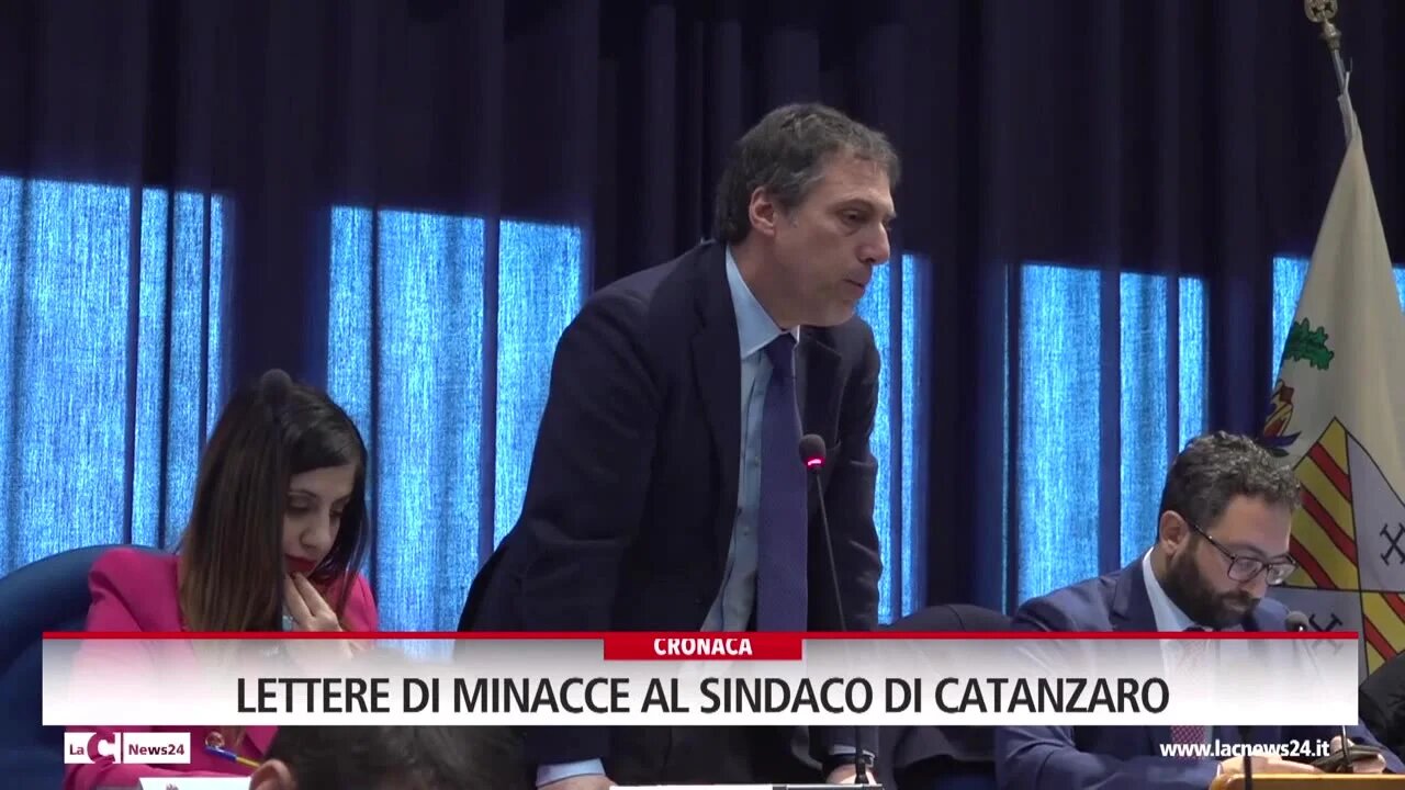 Lettere di minacce al sindaco di Catanzaro