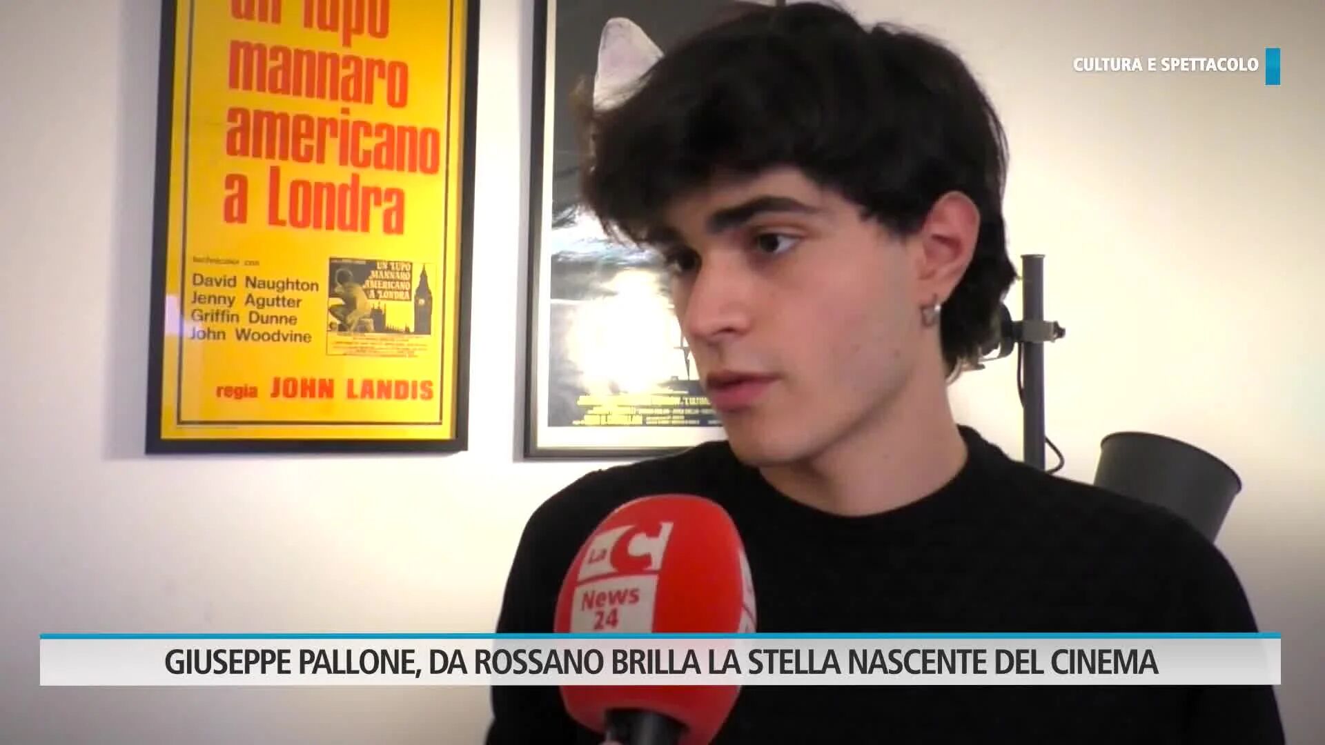 Rubrica cultura e spettacolo - Giuseppe Pallone, da Rossano brilla la stella nascente del cinema