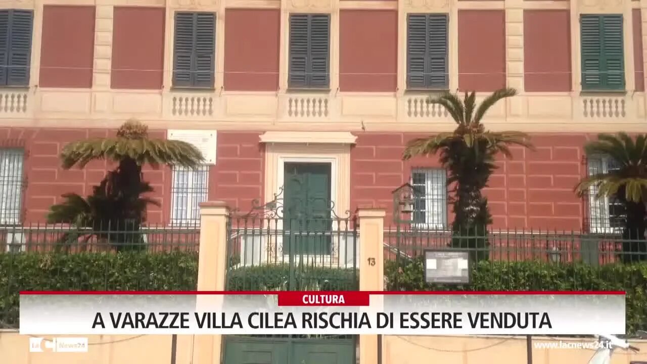 A Varazze villa Cilea rischia di essere venduta