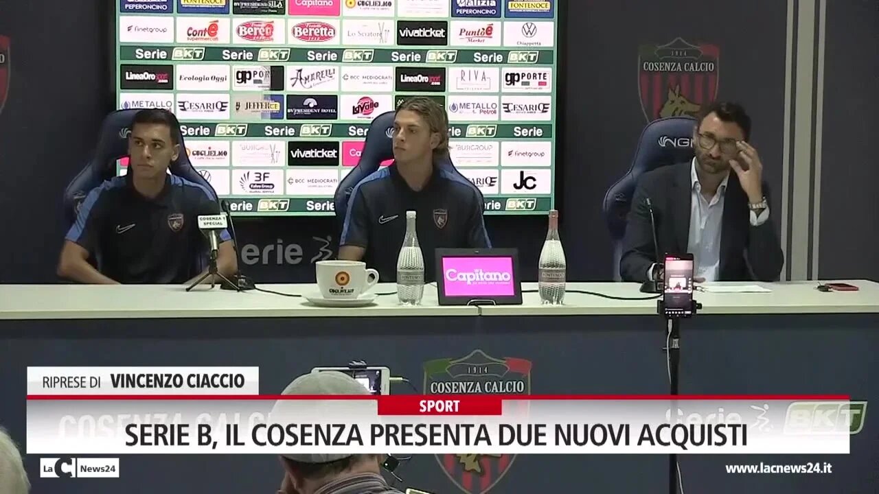 Serie B, il Cosenza presenta due nuovi acquisti