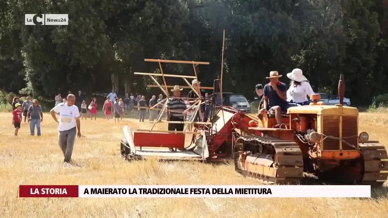 A Maierato la tradizionale festa della mietitura
