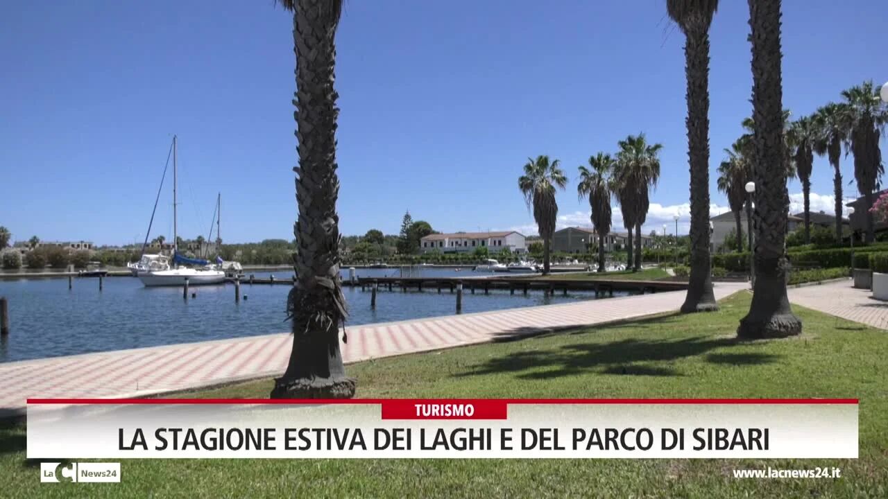 La stagione estiva dei laghi e del parco di Sibari