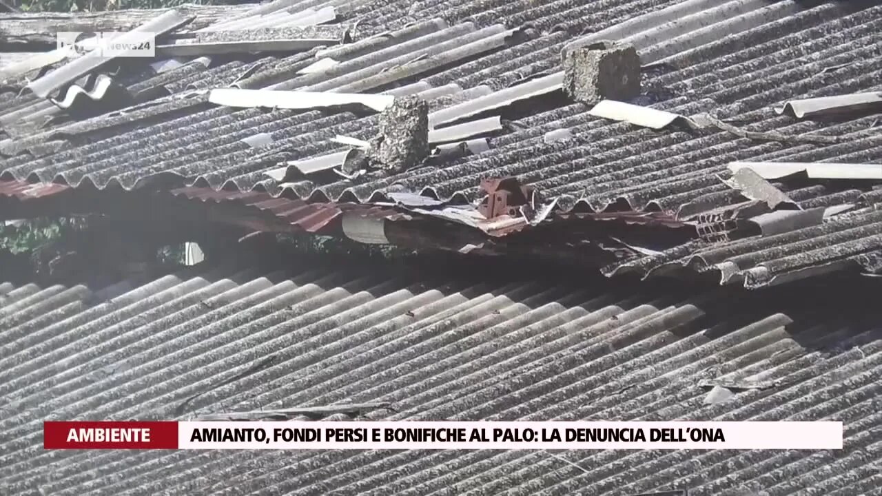 Amianto, fondi persi e bonifiche al palo: la denuncia dell’Ona