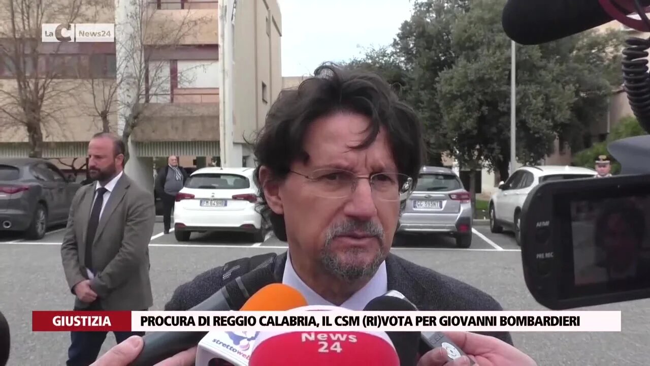 Procura di Reggio Calabria, il Csm (ri)vota per Giovanni Bombardieri