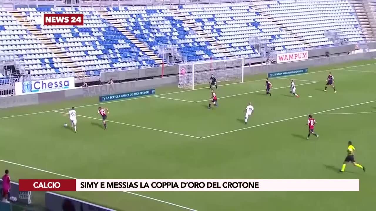 Simy e Messias la coppia d’oro del Crotone