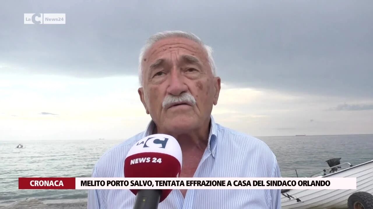 Melito Porto Salvo, tentata effrazione a casa del sindaco Orlando