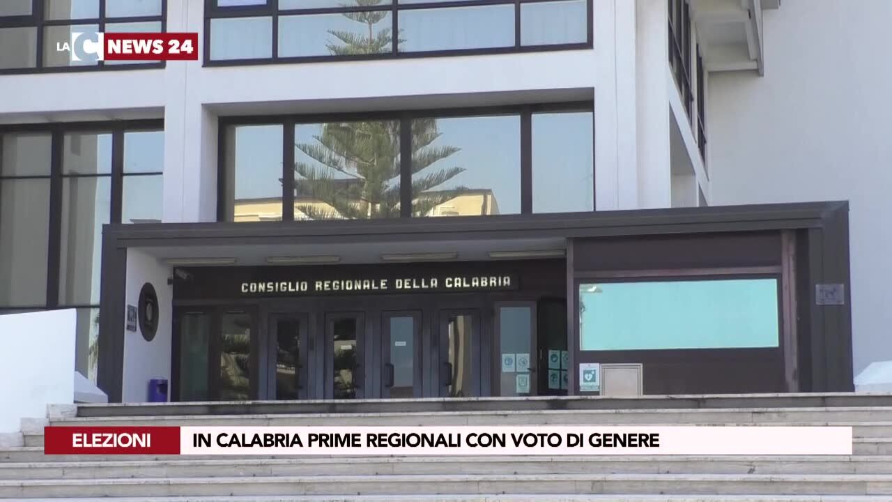 In Calabria prime regionali con voto di genere
