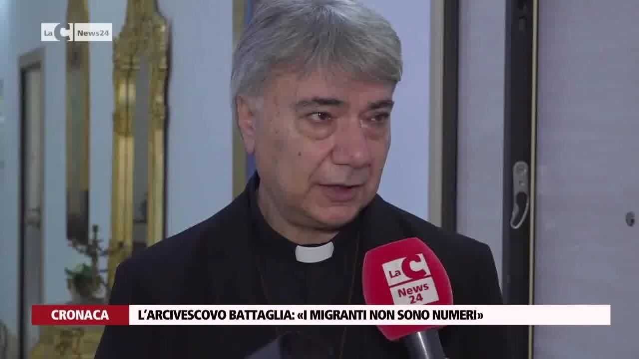 L’arcivescovo Battaglia: «I migranti non sono numeri»