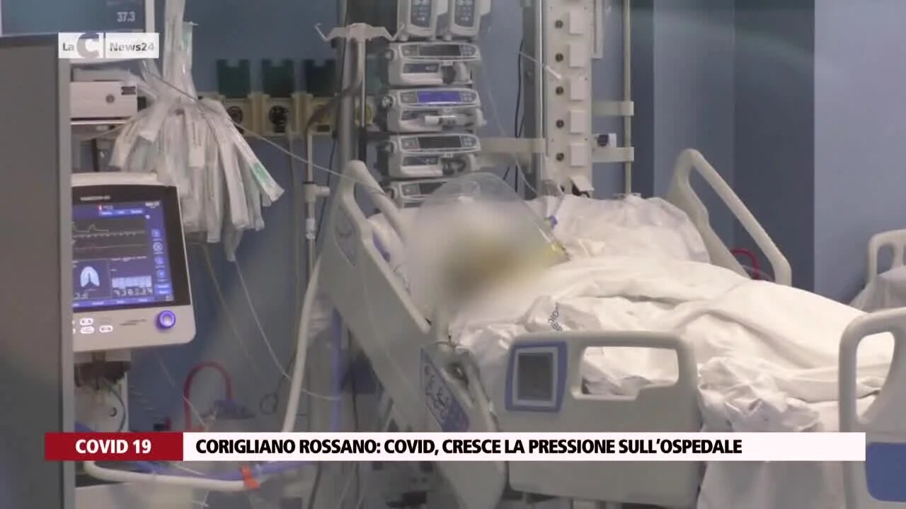 Corigliano Rossano: Covid, cresce la pressione sull’ospedale