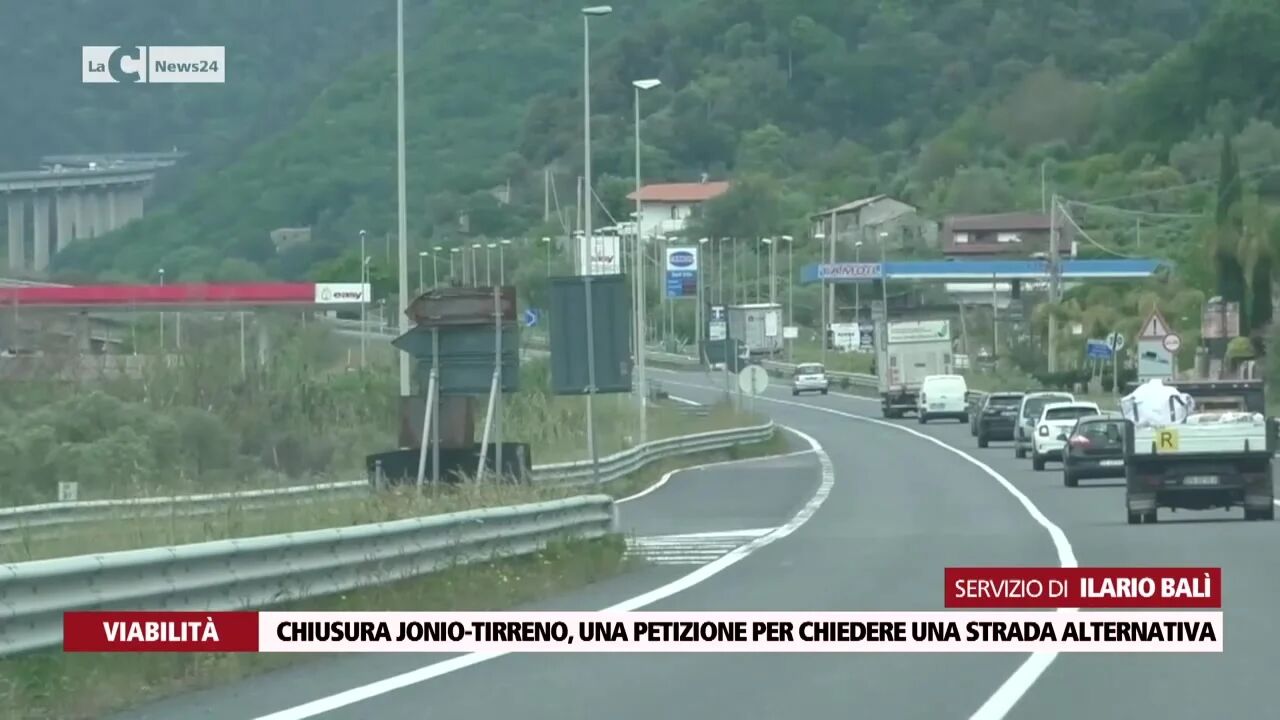 Chiusura Jonio-Tirreno, una petizione per chiedere una strada alternativa