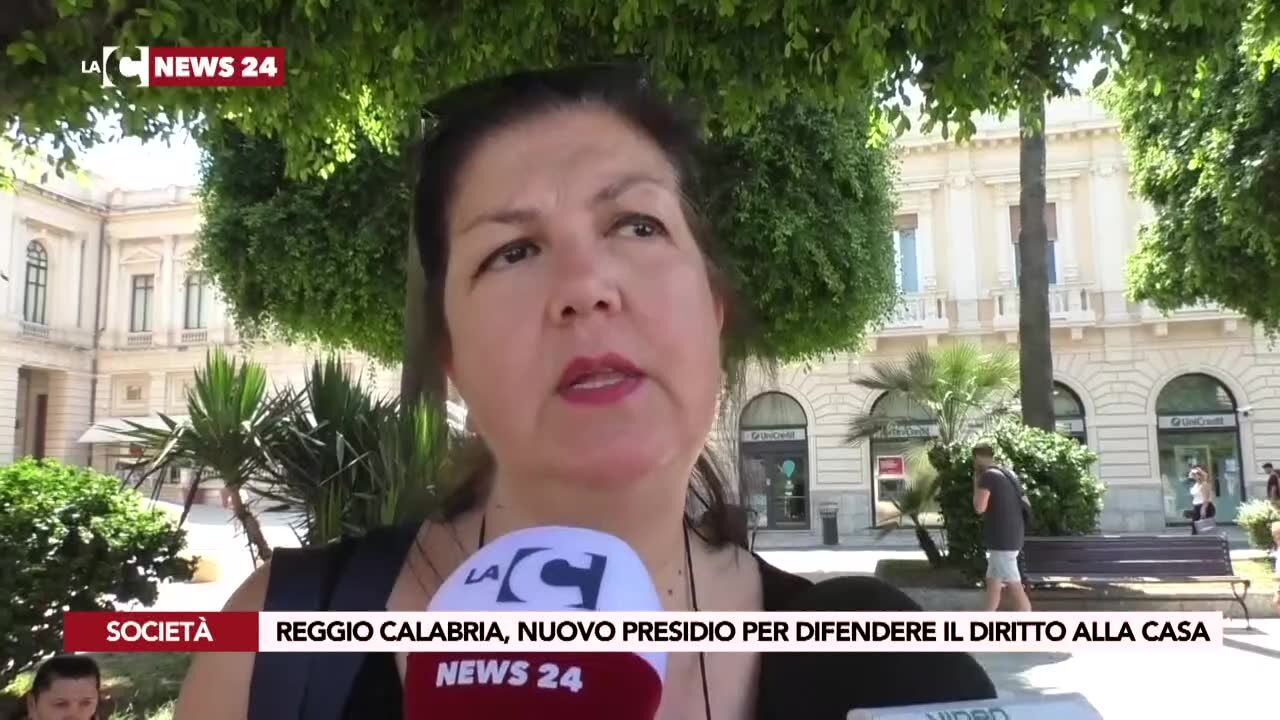 Reggio Calabria, nuovo presidio per difendere il diritto alla casa