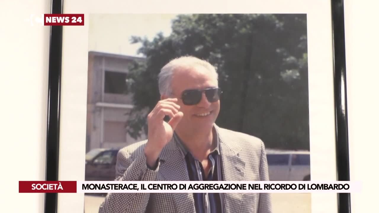 Monasterace, il centro di aggregazione nel ricordo di Lombardo