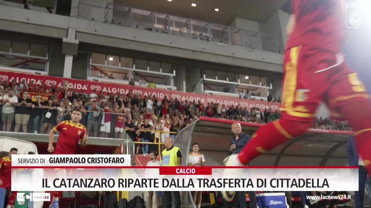 Il Catanzaro riparte dalla trasferta di Cittadella