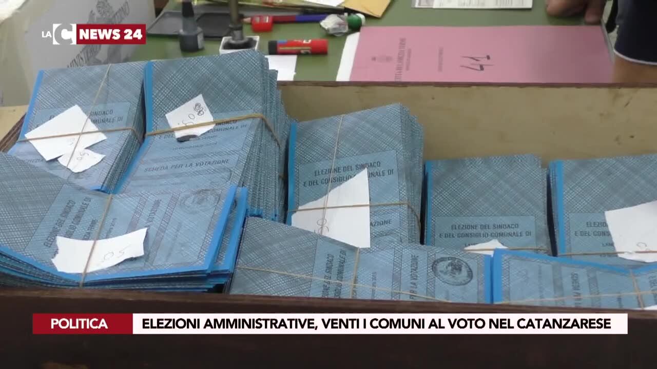 Elezioni amministrative, venti i comuni al voto nel Catanzarese