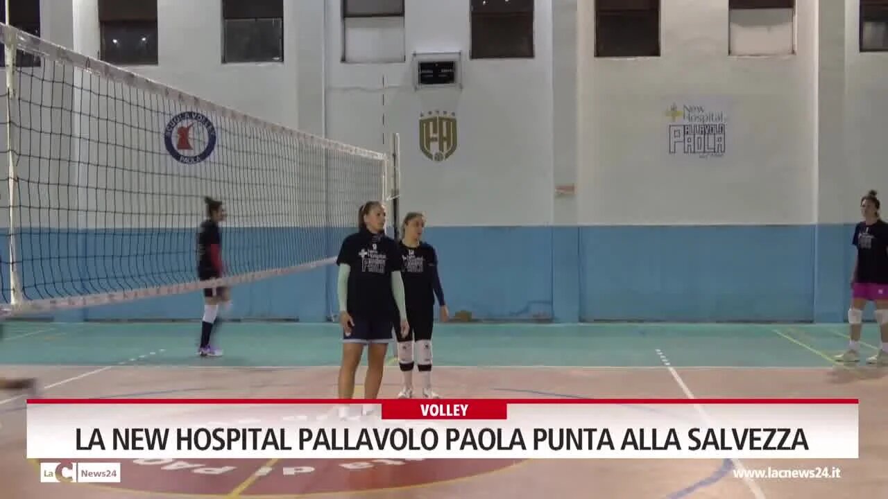 La New Hospital pallavolo Paola punta alla salvezza