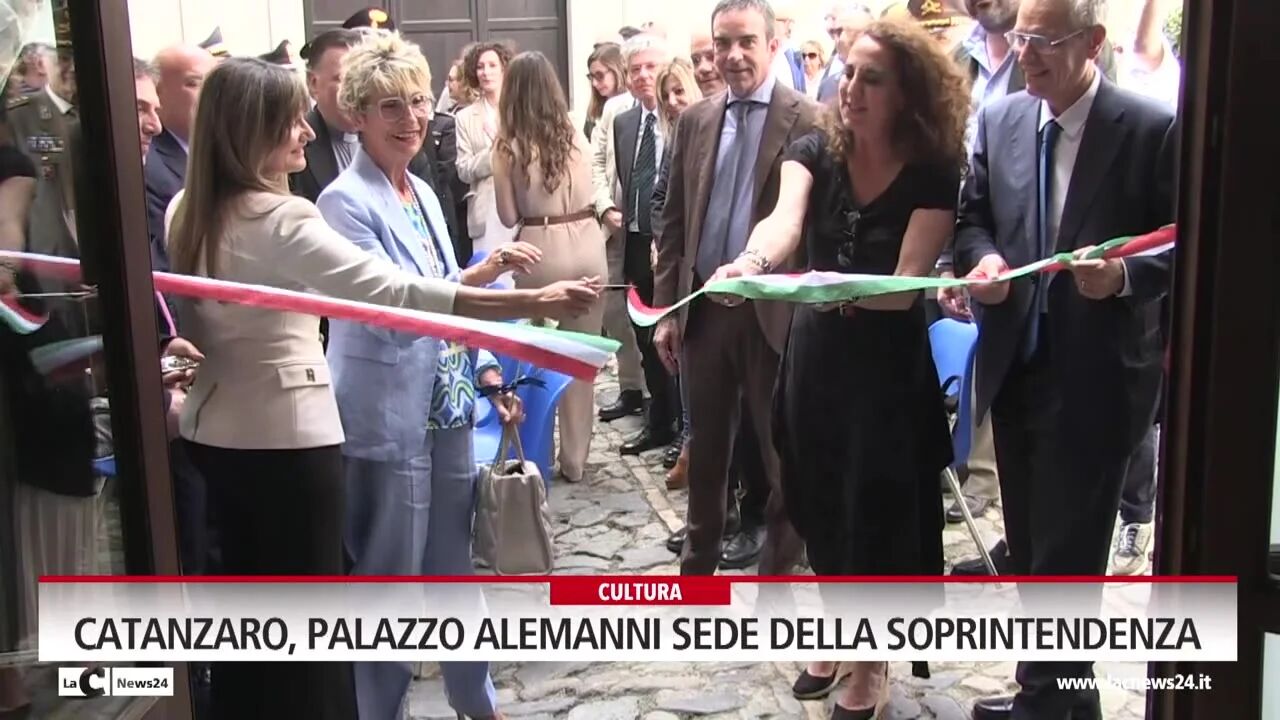 Catanzaro, palazzo Alemanni sede della soprintendenza