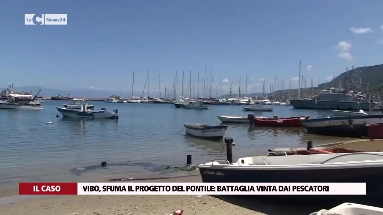 Vibo, sfuma il progetto del pontile: battaglia vinta dai pescatori