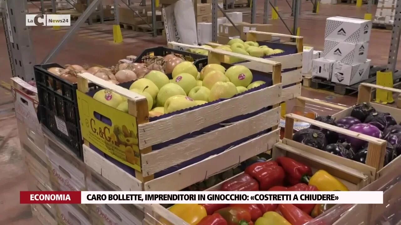 Caro bollette, imprenditori in ginocchio: «Costretti a chiudere»