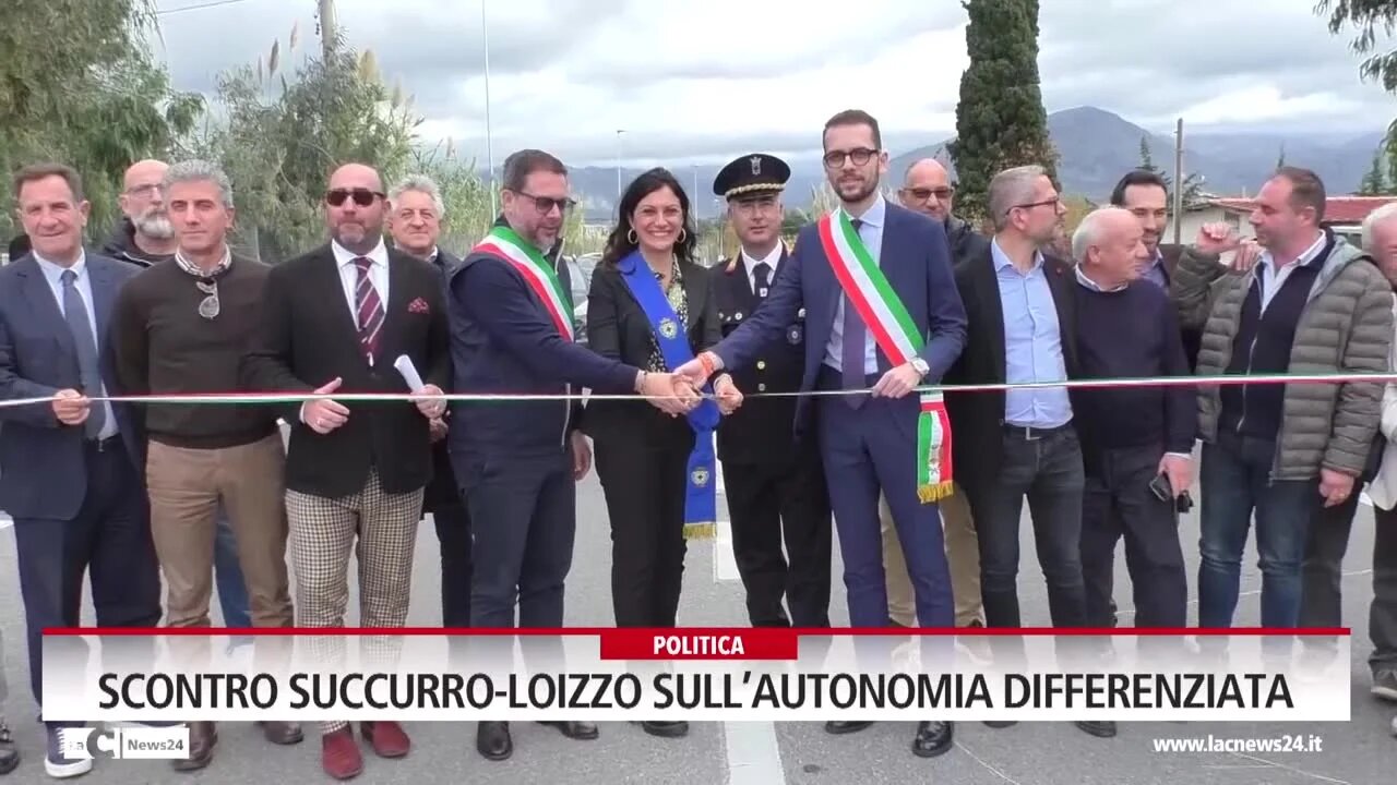 Scontro Succurro-Loizzo sull’autonomia differenziata