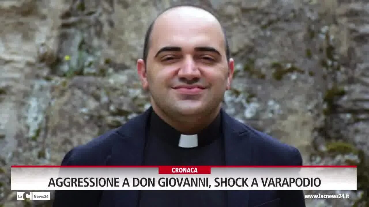 Aggressione a don Giovanni, shock a Varapodio