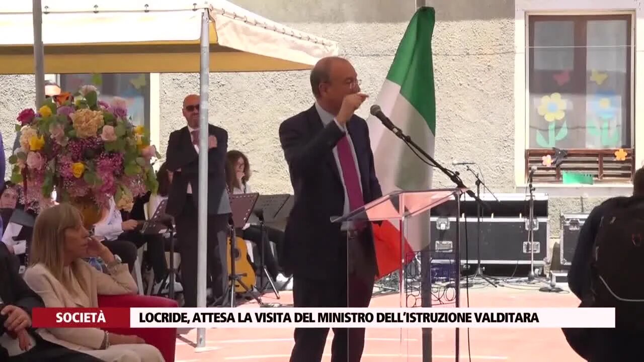 Locride, attesa la visita del ministro dell’istruzione Valditara