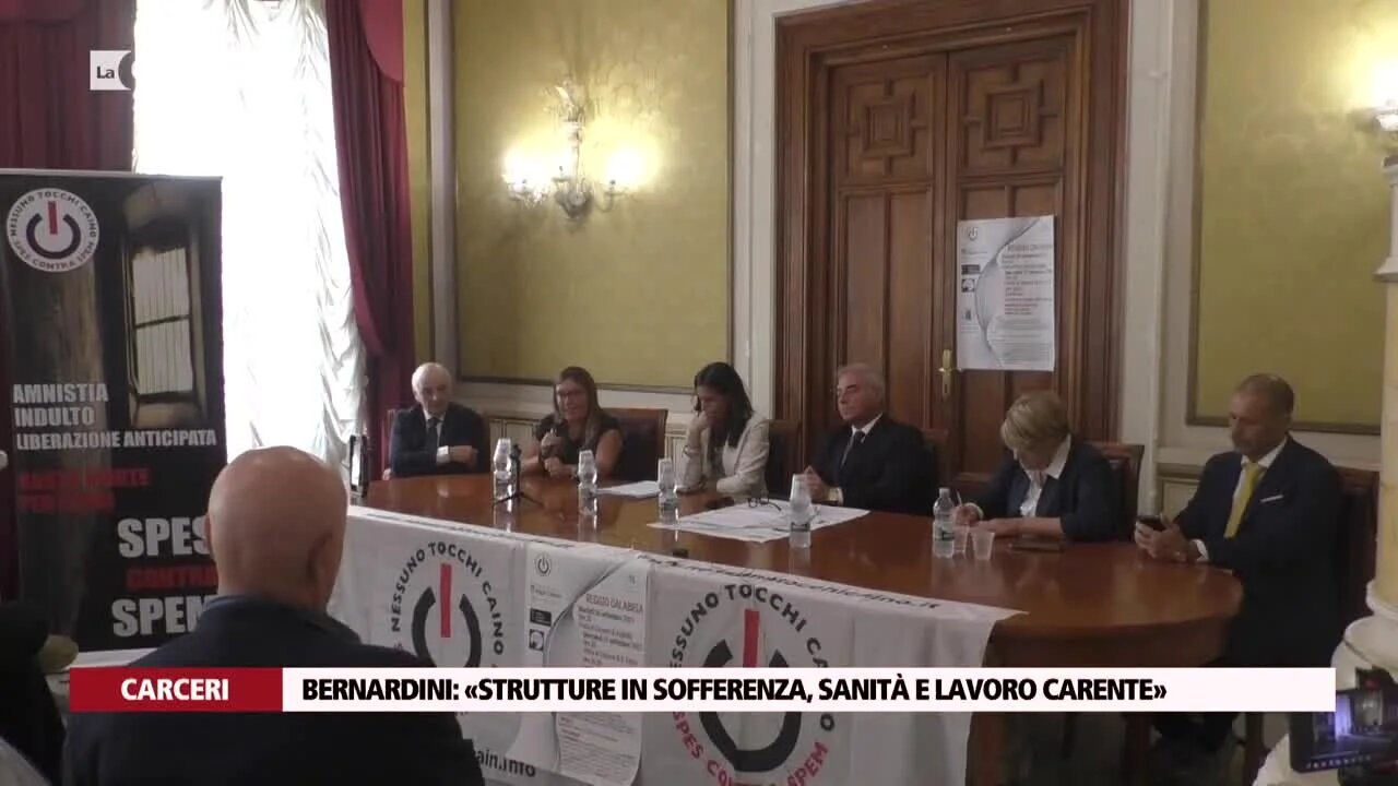 Bernardini: «Strutture in sofferenza, sanità e lavoro carente»