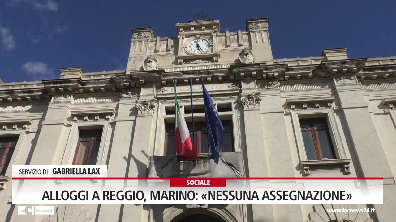 Alloggi a Reggio, Marino «nessuna assegnazione»