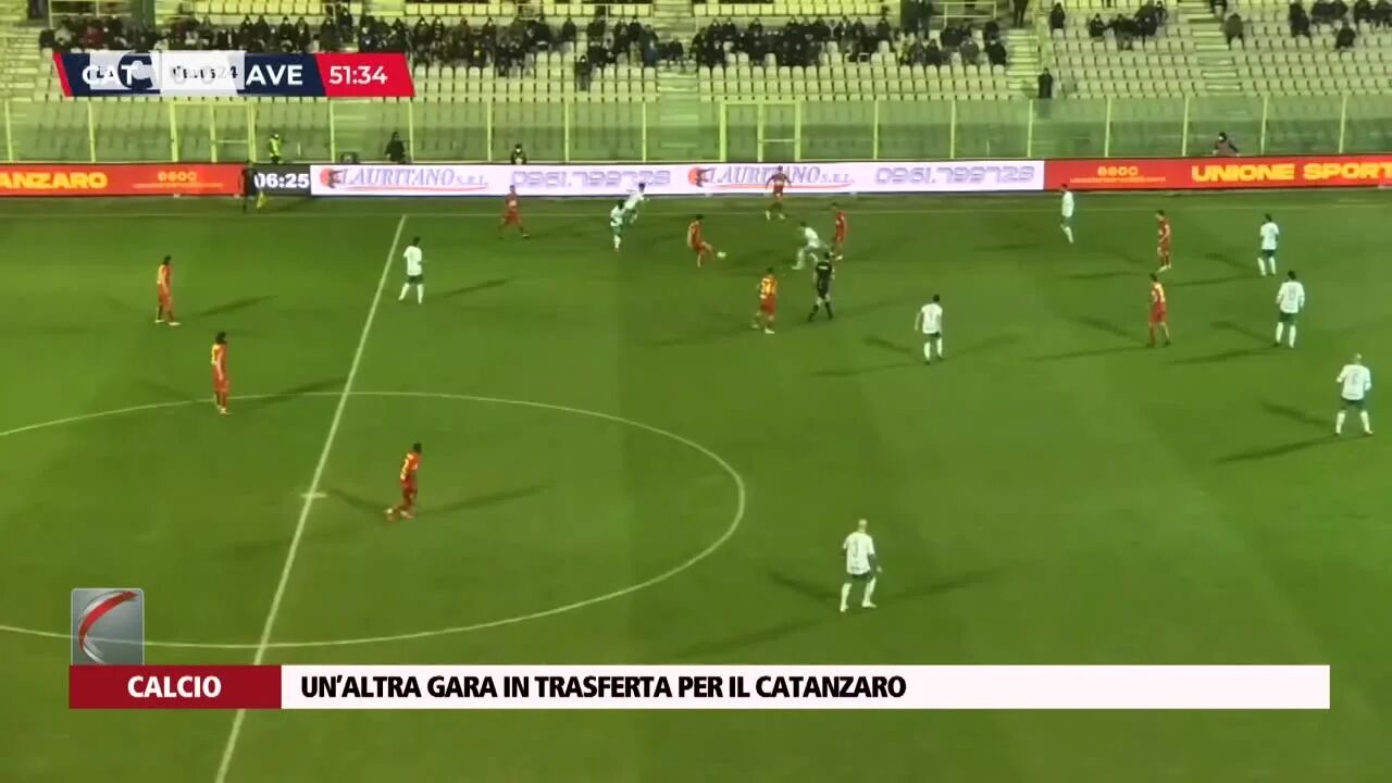 Un’altra gara in trasferta per il Catanzaro