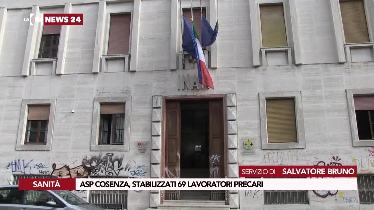 Asp Cosenza, stabilizzati 69 lavoratori precari