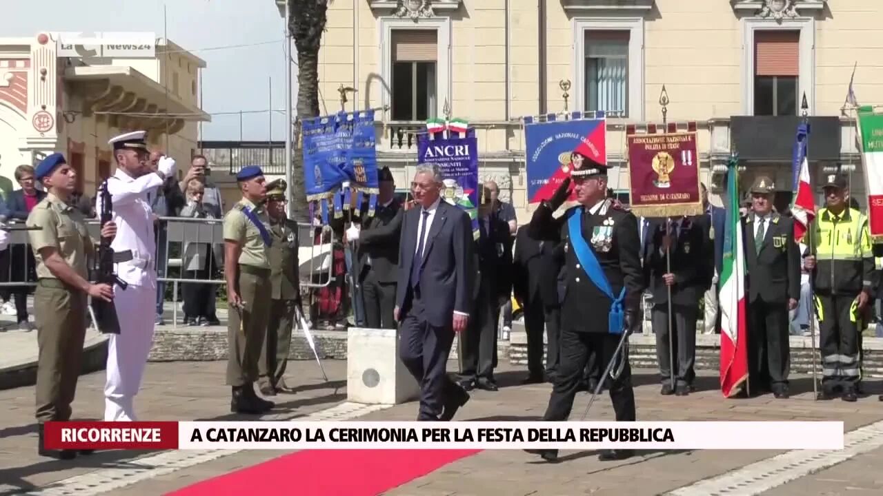 A Catanzaro la cerimonia per la Festa della Repubblica