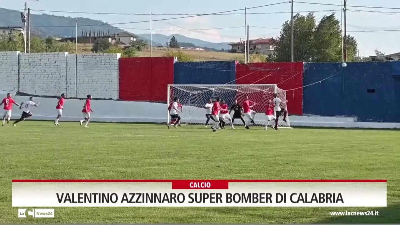 Valentino Azzinnaro super bomber di Calabria