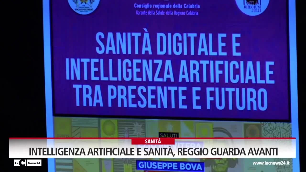 Intelligenza artificiale e sanità, Reggio guarda avanti